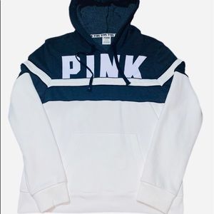 Pink Victoria Secret Hoodie Size Large EUC